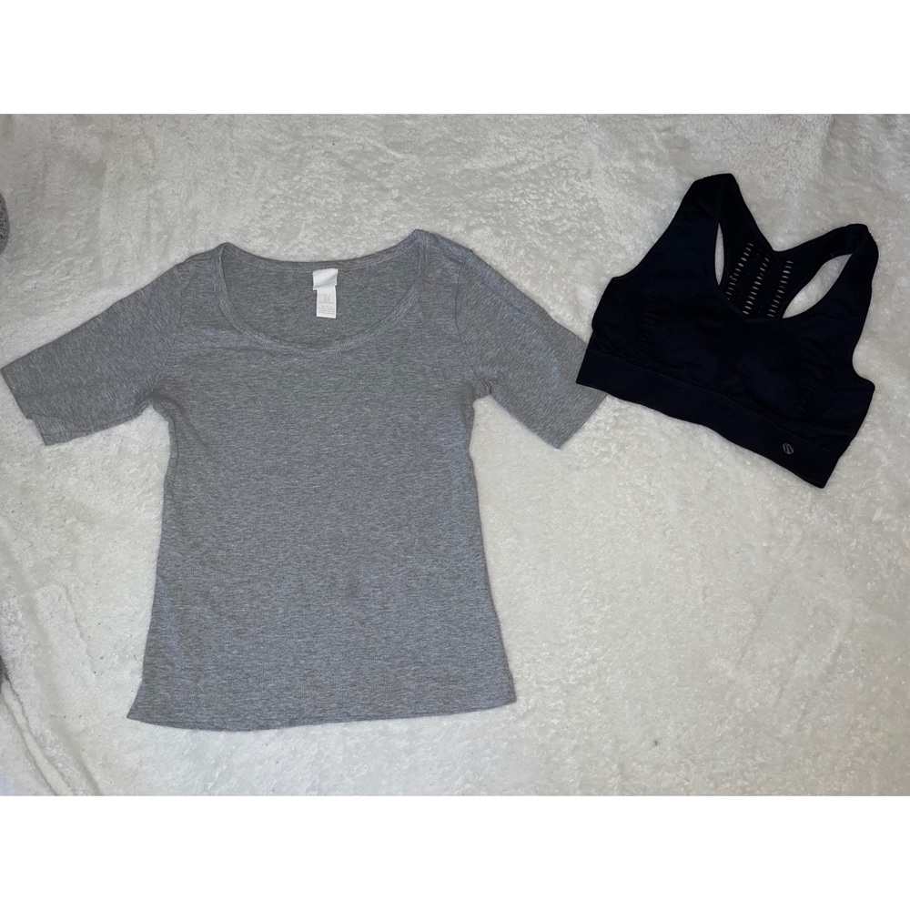 Sports Bra and Shirt